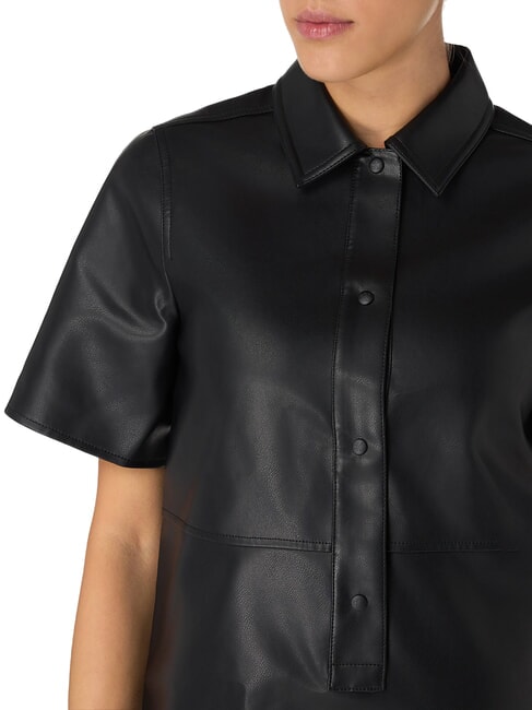 CK JEANS Vestito camica corto con bottoncini ck black - Vestiti Donna