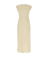 CALVIN KLEIN CK Vestito midi cut-out con spacchi laterali wood ash - Vestiti Donna - 5