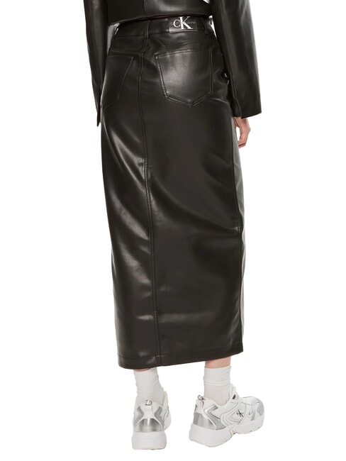 CK JEANS Gonna lunga ck black - Gonne Donna