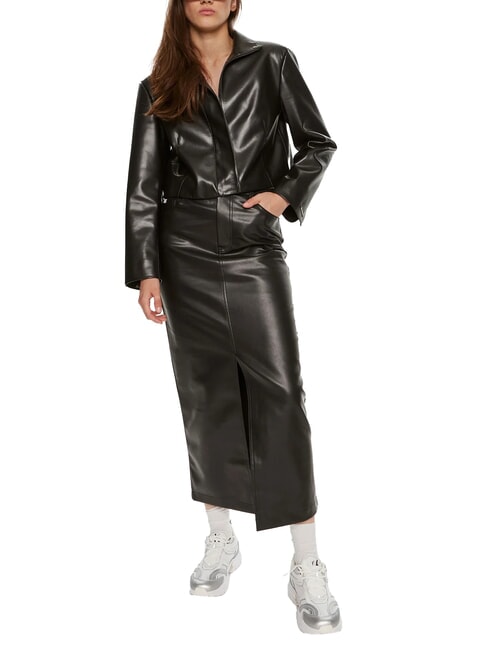 CK JEANS Gonna lunga ck black - Gonne Donna