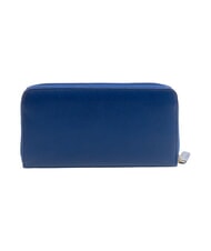 PIQUADRO CRAYON Portafoglio in pelle blu - Portafogli Donna - 3