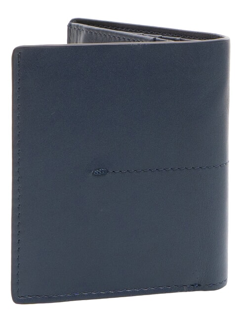 KIRI Portafoglio in pelle blu - Portafogli Uomo