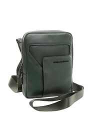 PIQUADRO W119 Borsello porta iPad, in pelle VERDE - Tracolle Uomo - 2