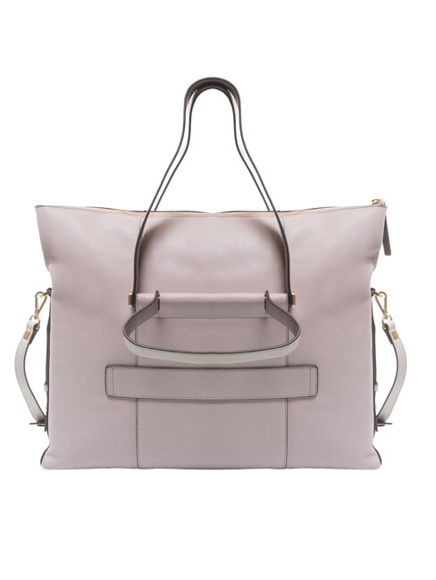 CIRCLE  Borsa porta PC 15,6", in pelle viola/viola - Cartelle Lavoro