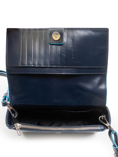 BLUE SQUARE  Pochette con tracolla blu - Borse Donna