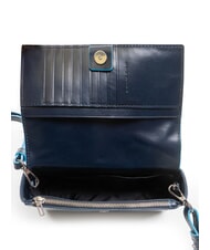 PIQUADRO BLUE SQUARE  Pochette con tracolla blu - Borse Donna - 5