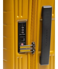 PIQUADRO BAG MOTIC  Trolley Bagaglio a Mano Giallo - Bagagli a mano - 6