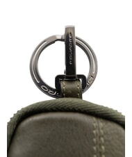 PIQUADRO RONNIE  Astuccio portachiavi/portamonete in pelle VERDE - Portachiavi - 3