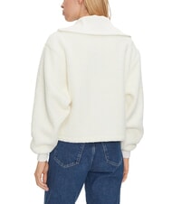 CALVIN KLEIN CK JEANS Felpa teddy half zip - Felpe Donna