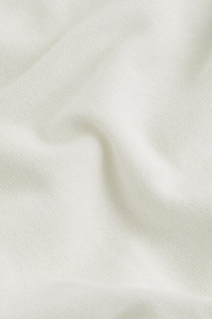 CK JEANS Maglia in cotone a girocollo ivory - Maglie Donna