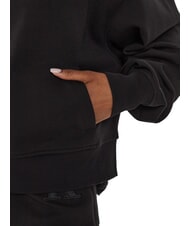 CALVIN KLEIN CK JEANS Felpa a collo alto full zip ck black - Felpe Donna - 4