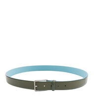 PIQUADRO BLUE SQUARE Cintura accorciabile su misura VERDE - Cinture - 2