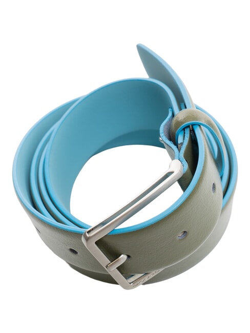BLUE SQUARE Cintura accorciabile su misura VERDE - Cinture