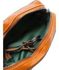 PIQUADRO PAN Astuccio portachiavi in pelle CUOIO - Portachiavi - 3