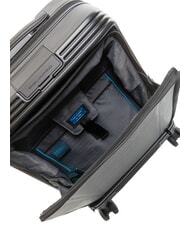 PIQUADRO BIZ Trolley Bagaglio a Mano, porta PC Nero - Bagagli a mano - 8