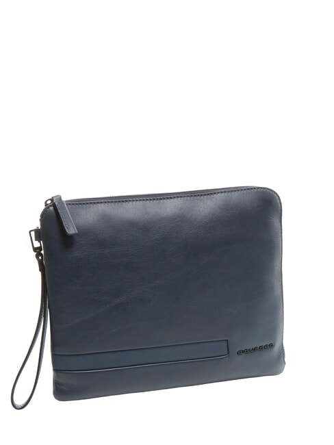 PAUL Pochette in pelle blu - Borse Donna