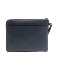 PIQUADRO PAUL Pochette in pelle blu - Borse Donna - 4