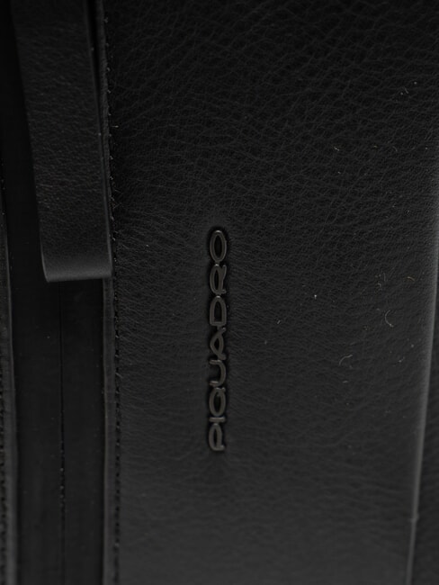 CHARLIE Borsello in pelle Nero - Tracolle Uomo