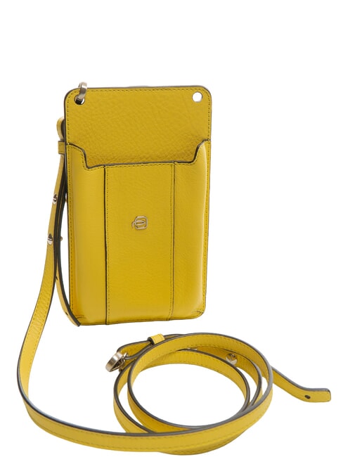 CIRCLE Porta smartphone in pelle Giallo - Porta tablet & Organizer