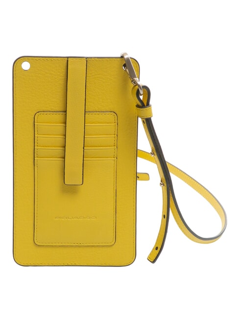 CIRCLE Porta smartphone in pelle Giallo - Porta tablet & Organizer