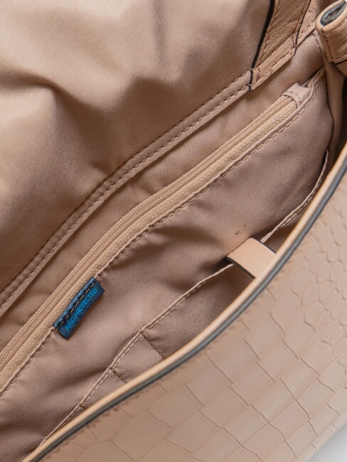 DAFNE Borsa porta tablet in pelle cocco/rosa - Borse Donna