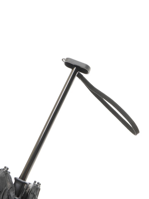 NABUCCO Ombrello mini con custodia in pelle Nero - Ombrelli