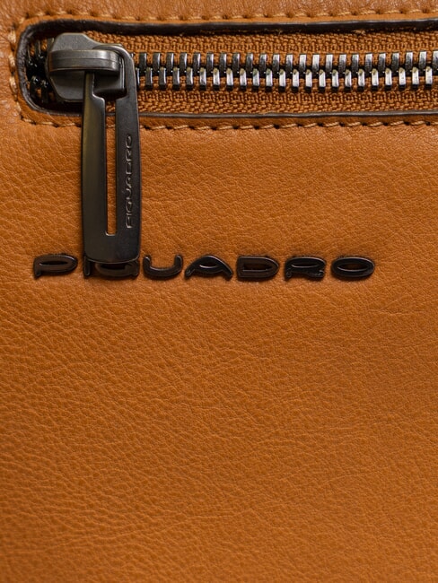 NABUCCO  Messenger in pelle, pelle porta pc 14" CUOIO - Cartelle Lavoro