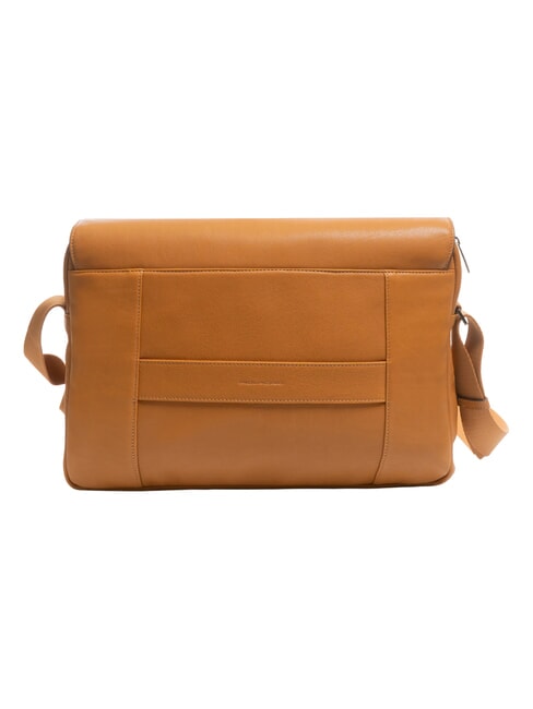 NABUCCO  Messenger in pelle, pelle porta pc 14" CUOIO - Cartelle Lavoro