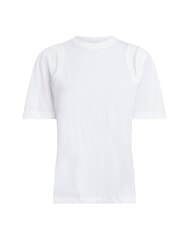 CALVIN KLEIN CK T-shirt cut-out a maniche corte bright white - T-shirt e Top Donna - 4