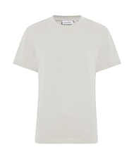 CALVIN KLEIN CK T-shirt manica corta cut-out schiena sand pebble - T-shirt e Top Donna - 4