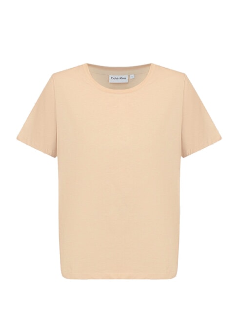 CK T-shirt girocollo a maniche corte iced coffee - T-shirt e Top Donna