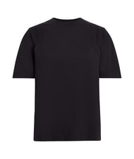 CALVIN KLEIN CK T-shirt cut-out a maniche corte ck black - T-shirt e Top Donna - 4
