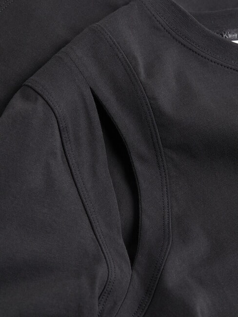 CK T-shirt cut-out a maniche corte ck black - T-shirt e Top Donna