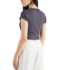 CALVIN KLEIN CK JEANS T-shirt cropped a maniche corte - T-shirt e Top Donna