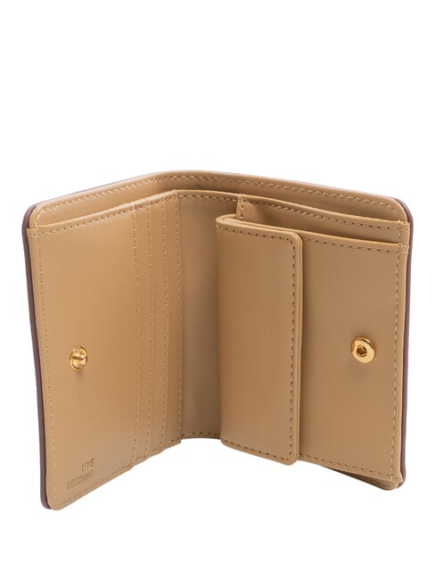 LOCKED IN GOLD  Portafoglio small vino - Portafogli Donna