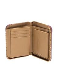 LOVE MOSCHINO LOCKED IN GOLD  Portafoglio zip around piccolo vino - Portafogli Donna - 2