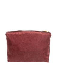 BORBONESE CLASSICA POUCH MEDIUM Necessaire con zip merlot - Bustine & Necessaire - 4