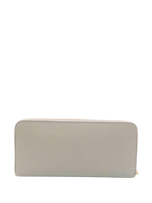 CAMELIA Portafoglio in pelle e zip around cenere+cirro int. - Tracolle Uomo