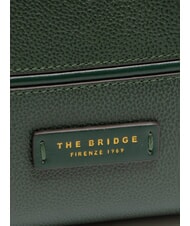 THE BRIDGE DOMITILLA  Beauty in pelle malachite abb.oro - Beauty Case - 3