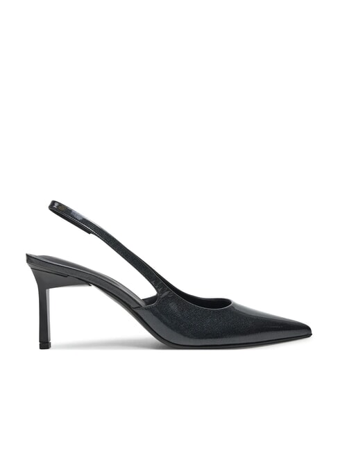 CK Décolleté sling back in pelle ck black - Scarpe Donna