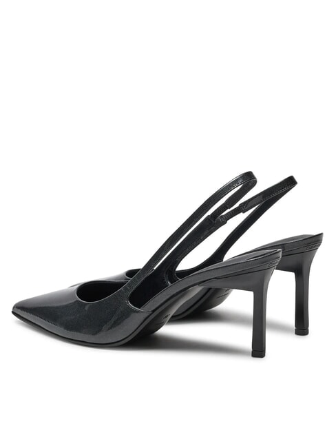 CK Décolleté sling back in pelle ck black - Scarpe Donna