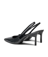 CALVIN KLEIN CK Décolleté sling back in pelle ck black - Scarpe Donna - 5