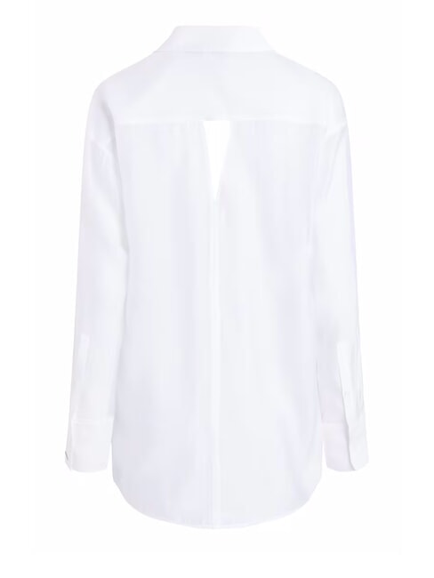 CK Camicia cut out oversize  trasparente bright white - Camicie Donna