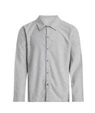 CALVIN KLEIN CK Camicia di pigiama in flanella grey heather - Pigiami Donna - 4