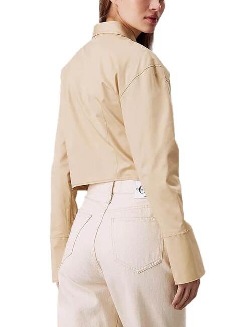 CK JEANS  pale khaki - Camicie Donna