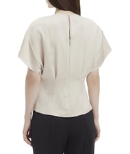 CALVIN KLEIN CK Camicia in raso a maniche corte - Camicie Donna