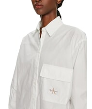 CALVIN KLEIN CK JEANS Camicia a maniche lunghe oversize bright white - Camicie Donna - 3