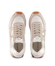 ARMANI EXCHANGE ROYALE SUEDE AIR MESH Sneakers  sand+pale gold - Scarpe Donna - 4