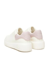 ARMANI EXCHANGE SUPER MINI-TUMBLED Sneakers  off white+pale rose - Scarpe Donna - 3