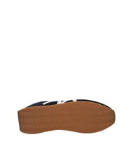 ARMANI EXCHANGE ROYALE SUEDE AIR MESH Sneakers in pelle AX logo navy+off white - Scarpe Uomo - 5